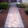 After paver walkway