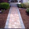 After paver walkway